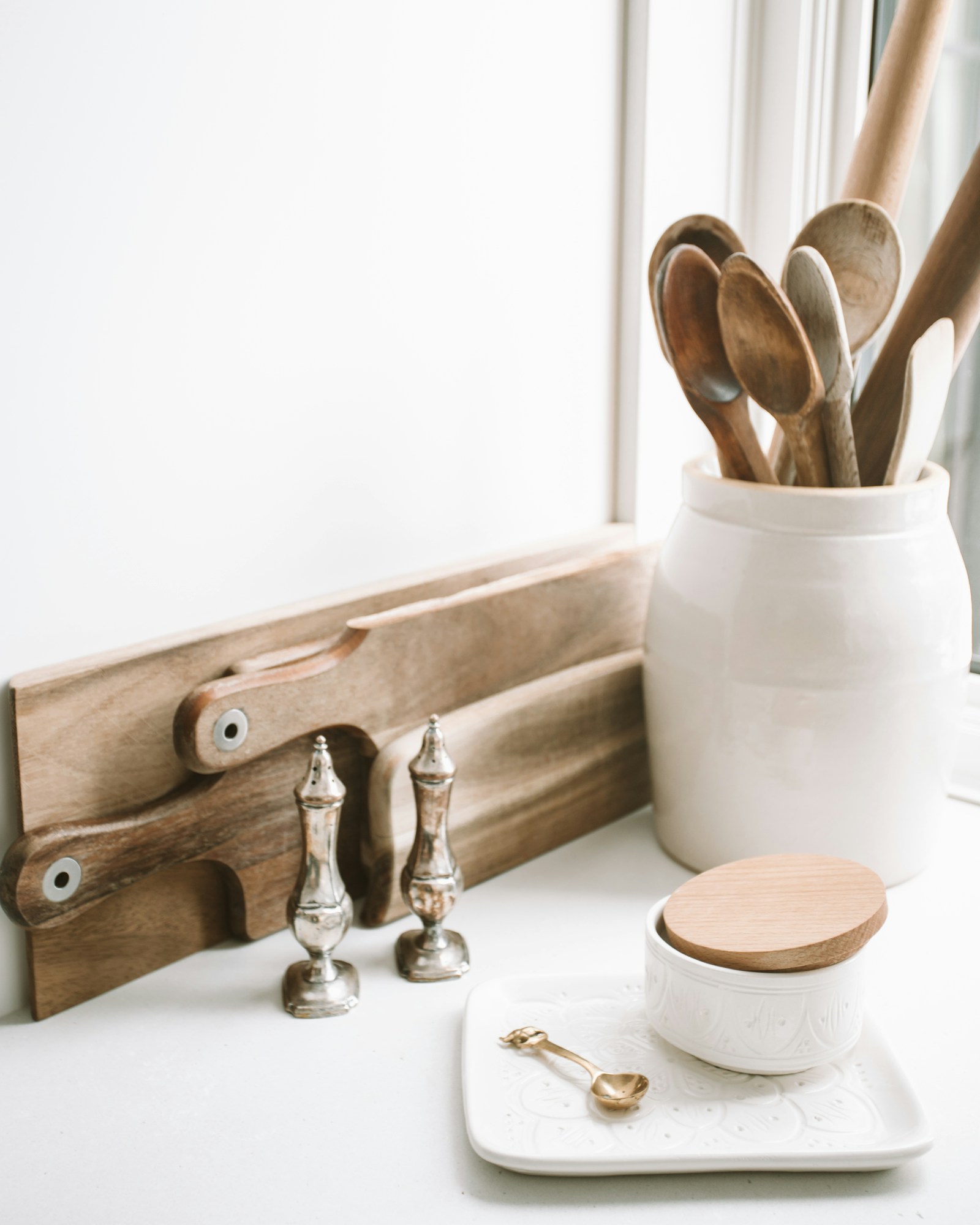 Aesthetic kitchen counter